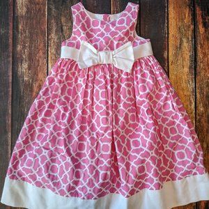 Girls Sleeveless Woven Dress